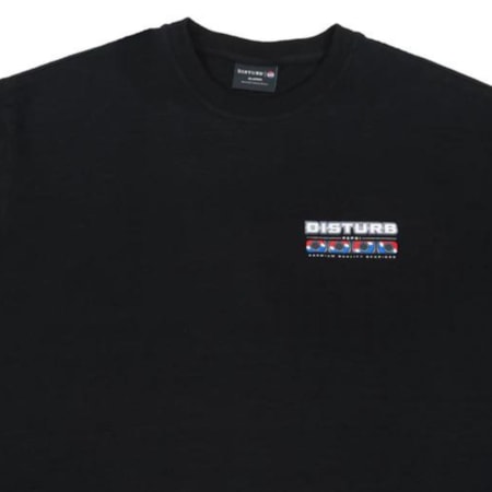 Camiseta Disturb x Pepsi Bearings Black