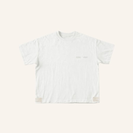 Camiseta Egho Studios Uni Boxy Off White