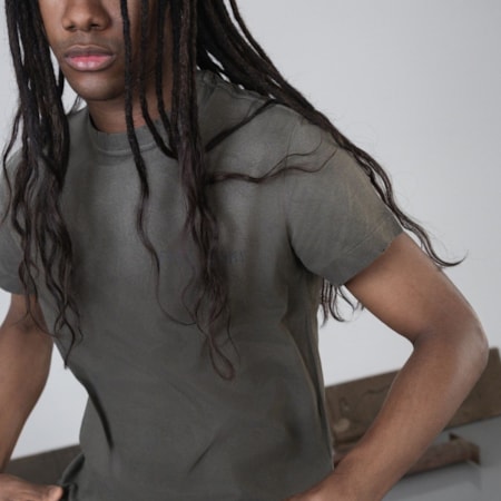 Camiseta Egho Studios Uni Regular Cinza