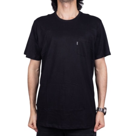 Camiseta Element 2p Minimal Pocket Preto 