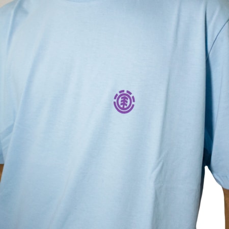 Camiseta Element Basic Crew Azul Claro