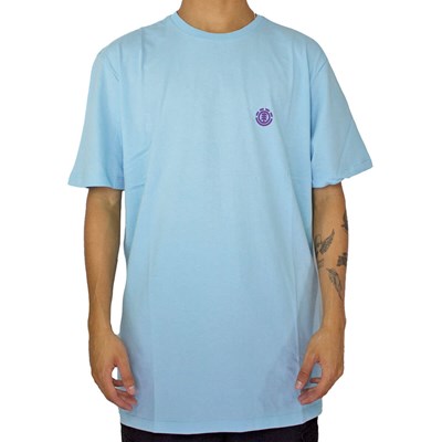 Camiseta Element Basic Crew Azul Claro
