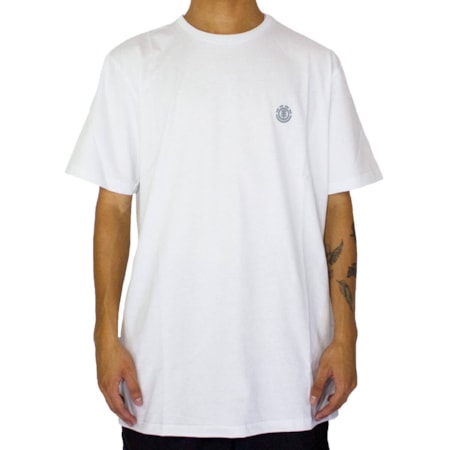 Camiseta Element Basic Crew Branco