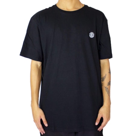 Camiseta Element Basic Crew Preto