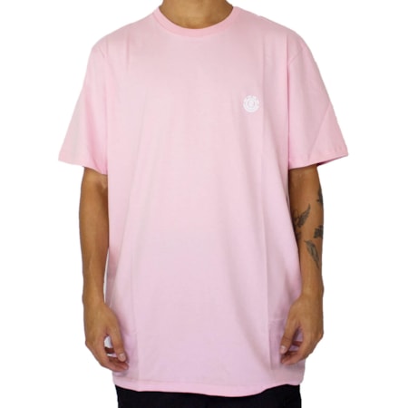 Camiseta Element Basic Crew Rosa