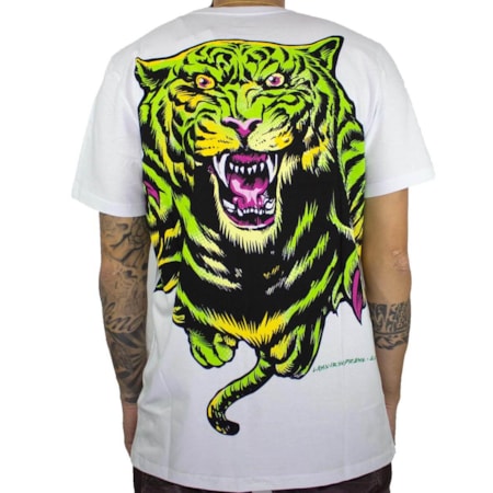 Camiseta Element Big Cat Branco