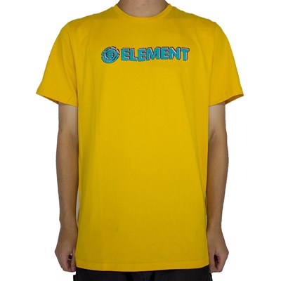 Camiseta Element Blazin 3D Amarelo