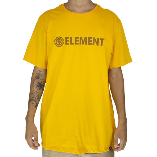 Camiseta Element Blazin Amarelo
