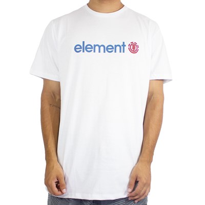 Camiseta Element Blazin Branco Azul