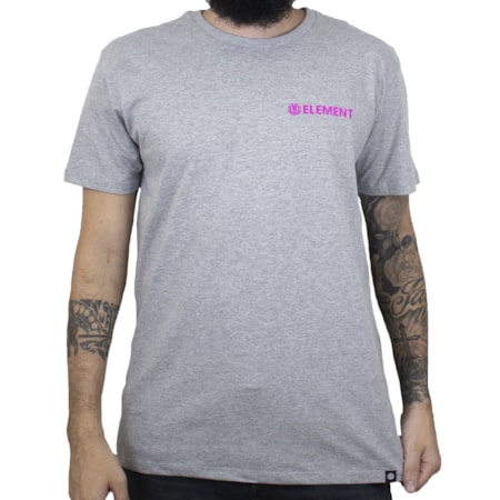 Camiseta Element Blazin Chest Cinza