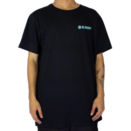 Camiseta Element Blazin Chest Preto