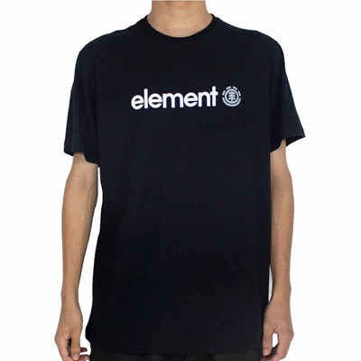 Camiseta Element Blazin Preto Branco