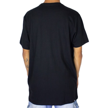 Camiseta Element Blazin Preto Rosa