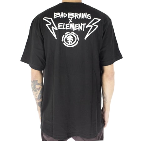 Camiseta Element Bolt Lock Flint Black