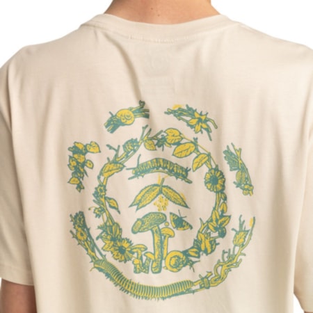 Camiseta Element Bugs World Off White