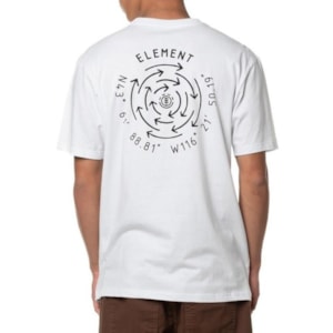 Camiseta Element Compass White