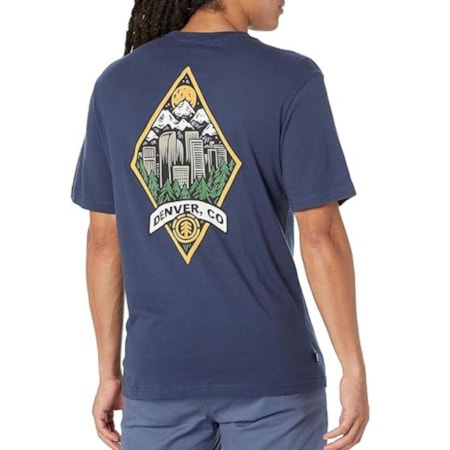 Camiseta Element Diamond Azul Marinho 