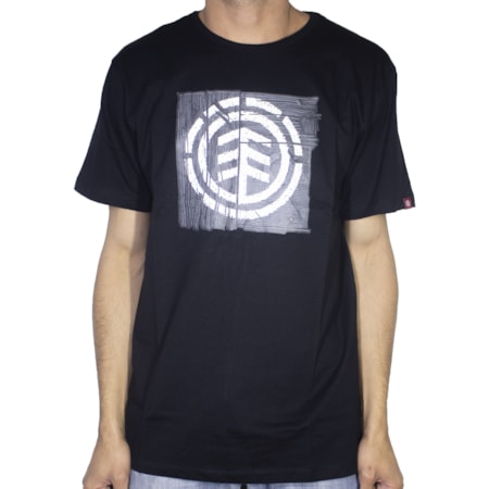 Camiseta Element Drift Wood Preta