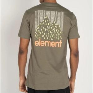 Camiseta Element Joint Texture Verde
