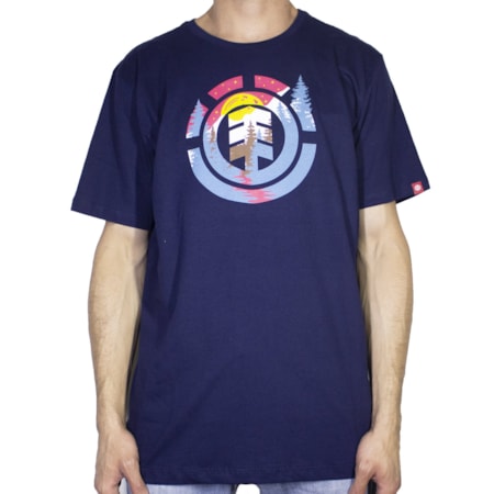 Camiseta Element Moon Icon Azul Marinho