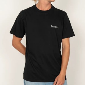 Camiseta Element Open Hills Preto 