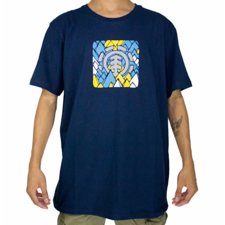 Camiseta Element Pallete Azul Marinho