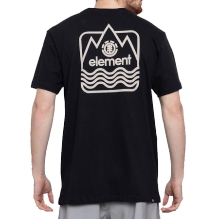 Camiseta Element Peaks Preto