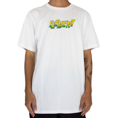 Camiseta Element Reckonig Branco