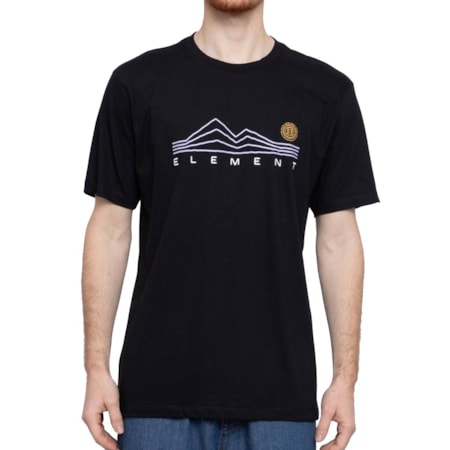 Camiseta Element Ridgeline Preto