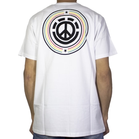 Camiseta Element Rise Up Branca