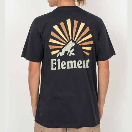 Camiseta Element Rising Azul Marinho