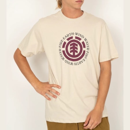 Camiseta Element Seal Areia 