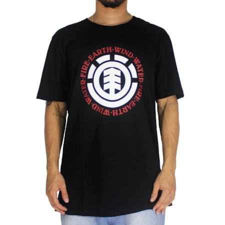 Camiseta Element Seal Preto