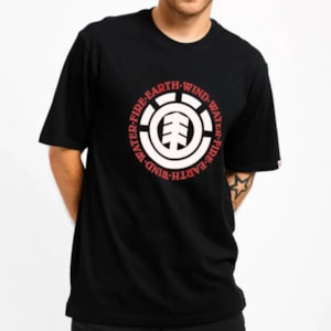 Camiseta Element Seal Preto 