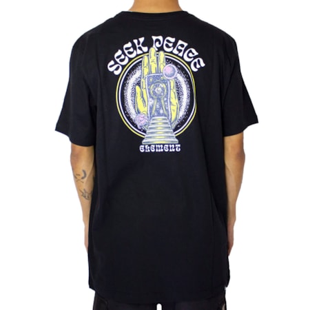 Camiseta Element Seek Peace Preto