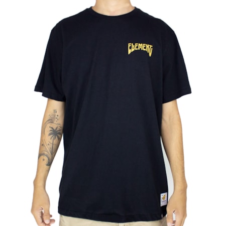 Camiseta Element Serpentine Preto