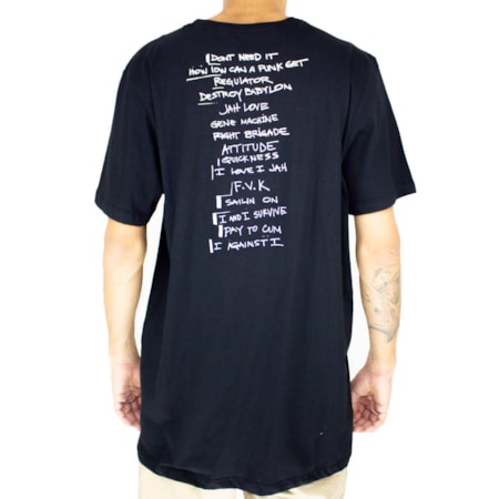 Camiseta Element Set List Two Preto