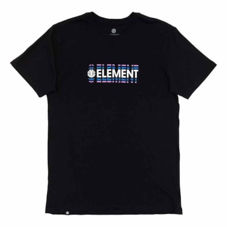 Camiseta Element Shadow Logo Preto