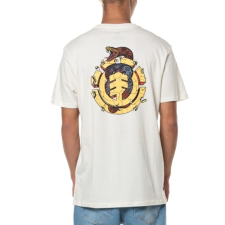 Camiseta Element Snake Off White