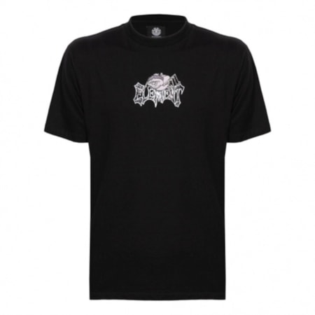 Camiseta Element Spider Preto