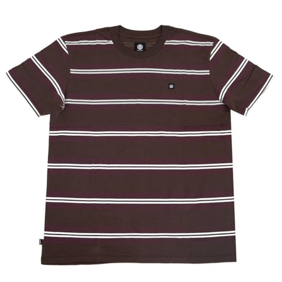 Camiseta Element Stabler 02 Multi Colors Brown