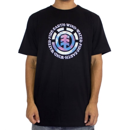 Camiseta Element Tie Icon Preto