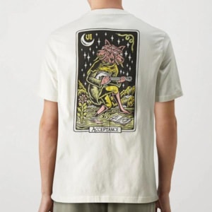 Camiseta Element Timber Acceptance Off White