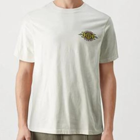 Camiseta Element Timber Acceptance Off White