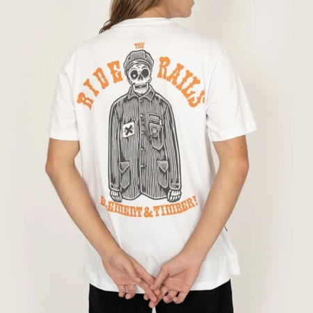 Camiseta Element Timber Conductor Branco