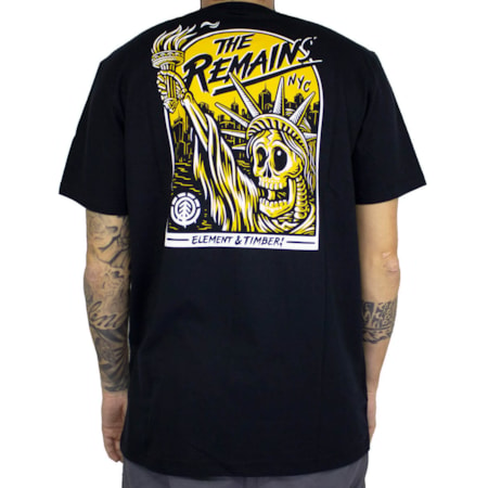 Camiseta Element Timber Liberty Preto