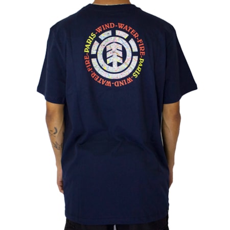 Camiseta Element Topo four Azul Marinho