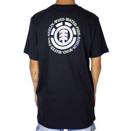 Camiseta Element Topo Four Preto