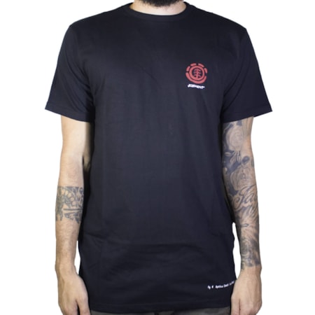 Camiseta Element Tuckwei Preto 