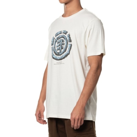 Camiseta Element Wooden Tree Off White